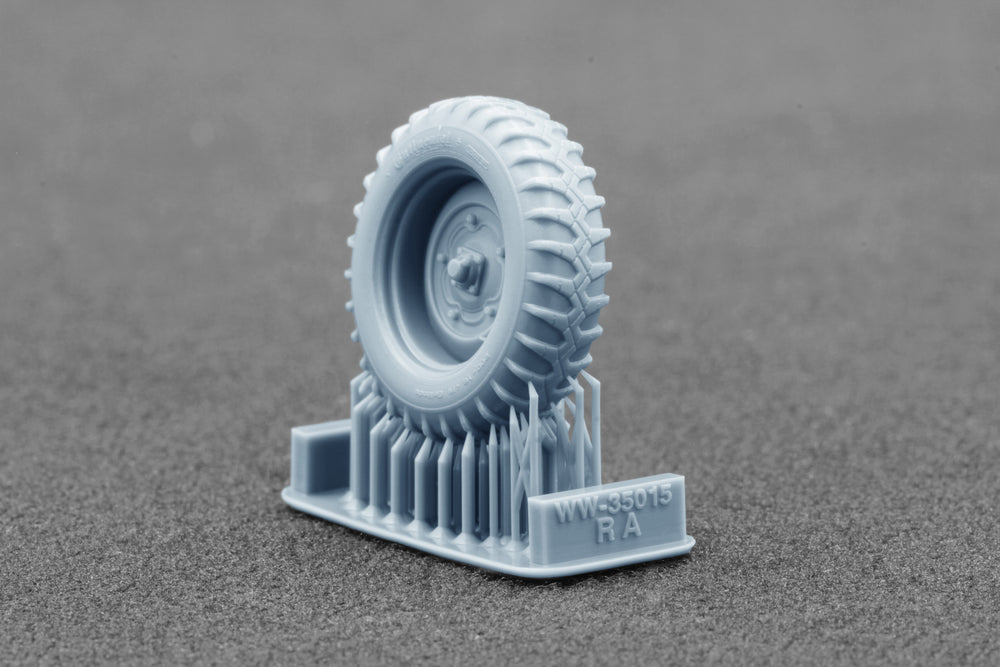 ScaleX Schwimmwagen Gelände v2 200-16 Ordinary Wheel Set 1:35 Model Kit WW-35015