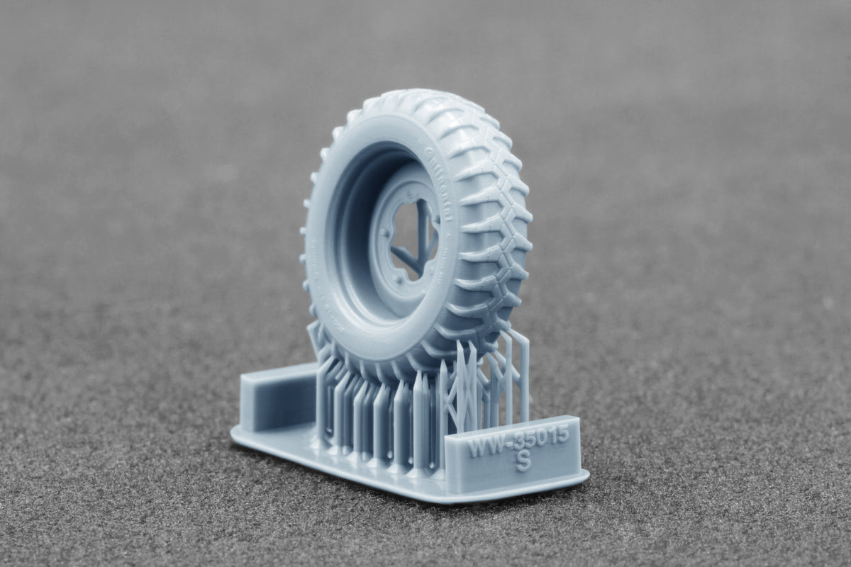 ScaleX Schwimmwagen Gelände v2 200-16 Ordinary Wheel Set 1:35 Model Kit WW-35015