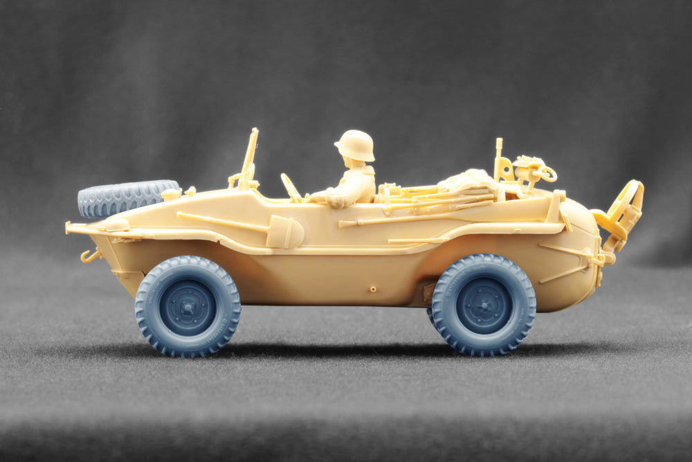 ScaleX Schwimmwagen Gelände v2 200-16 Ordinary Wheel Set 1:35 Model Kit WW-35015