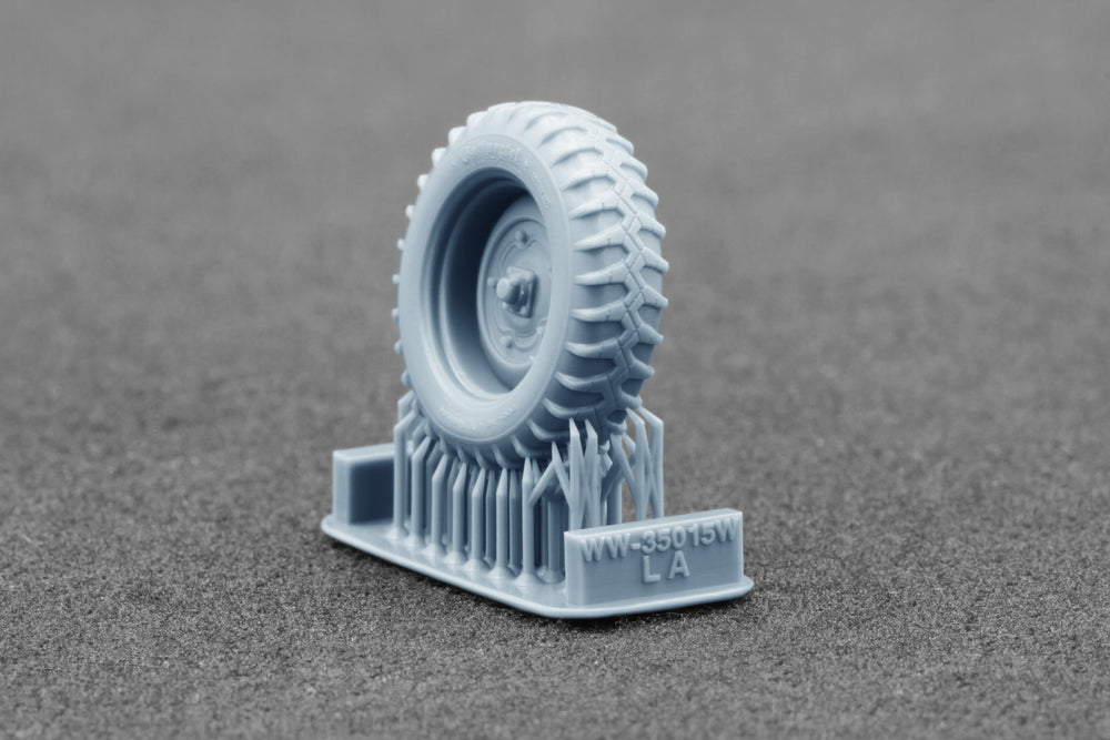 ScaleX Schwimmwagen Gelände v2 200-16 Weighted WheelSet 1:35 Model Kit WW-35015W