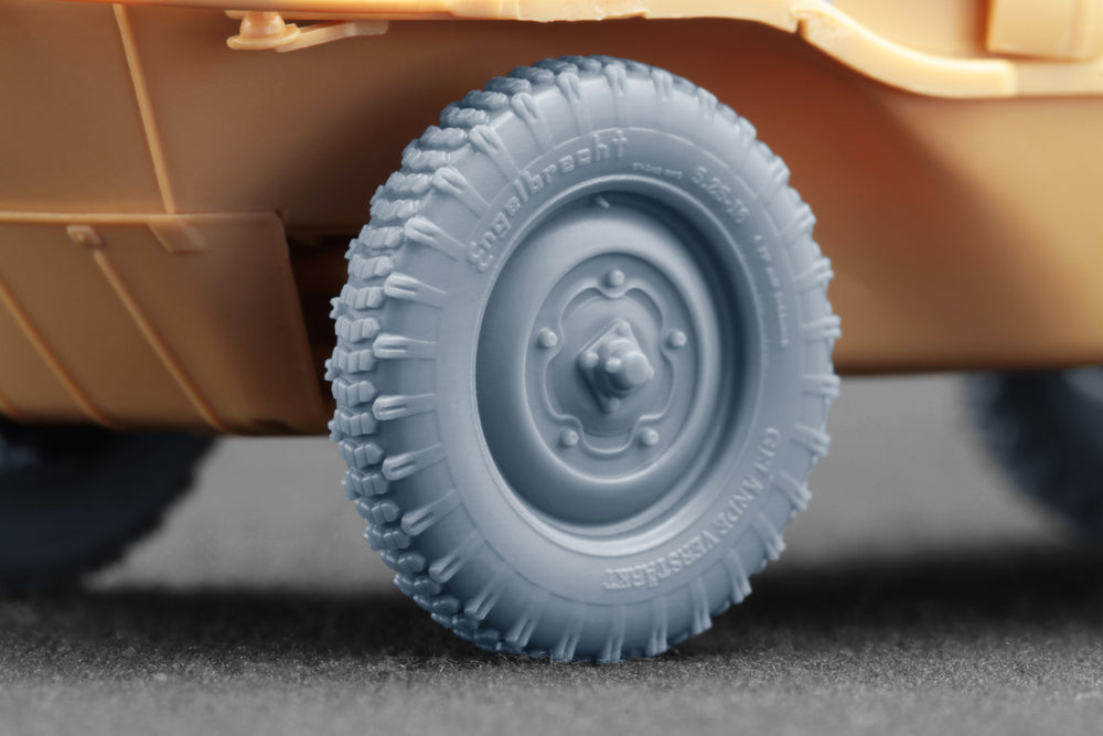 ScaleX Schwimmwagen Englebert Ordinary Wheel Set 1:35 Model Kits WW-35016