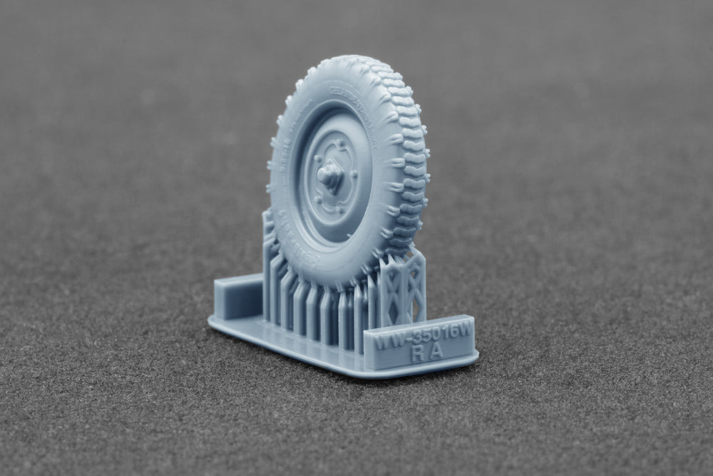 ScaleX Schwimmwagen Englebert Weighted Wheel Set 1:35 Model Kits WW-35016W
