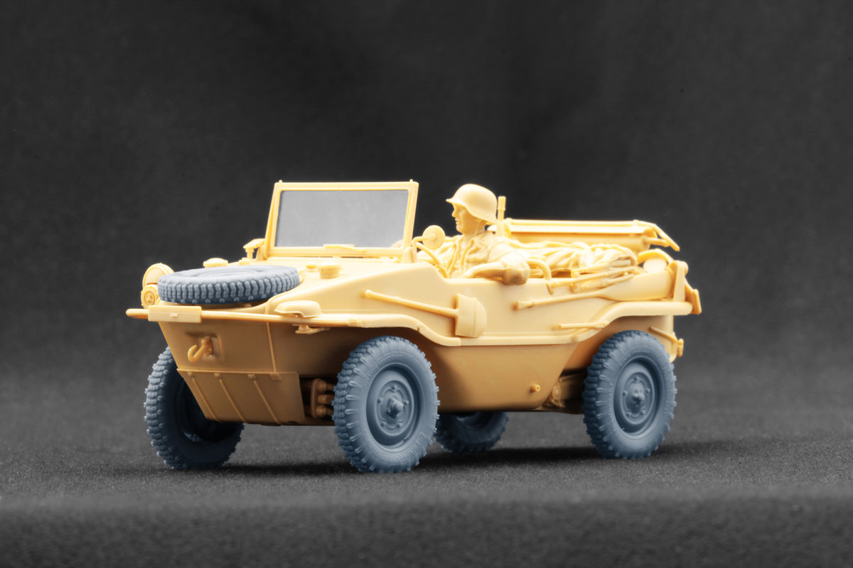 ScaleX Schwimmwagen Englebert Weighted Wheel Set 1:35 Model Kits WW-35016W