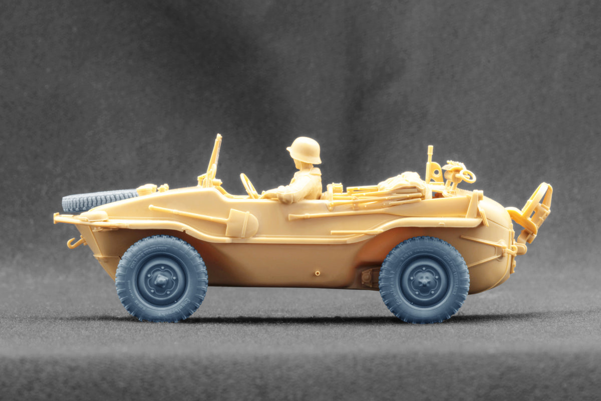 ScaleX Schwimmwagen Englebert Weighted Wheel Set 1:35 Model Kits WW-35016W