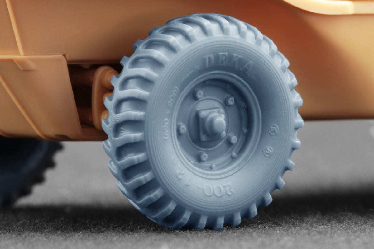ScaleX Schwimmwagen Deka Ordinary Wheel Set 1:35 Model Kits WW-35017
