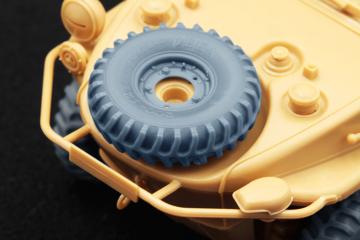 ScaleX Schwimmwagen Deka Ordinary Wheel Set 1:35 Model Kits WW-35017