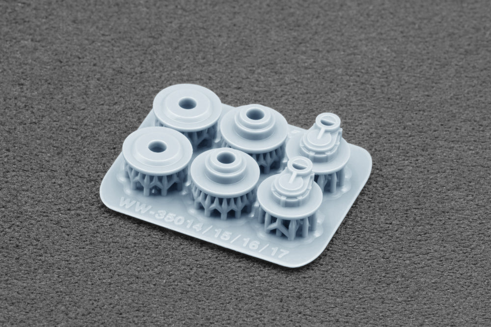 ScaleX Schwimmwagen Deka Ordinary Wheel Set 1:35 Model Kits WW-35017