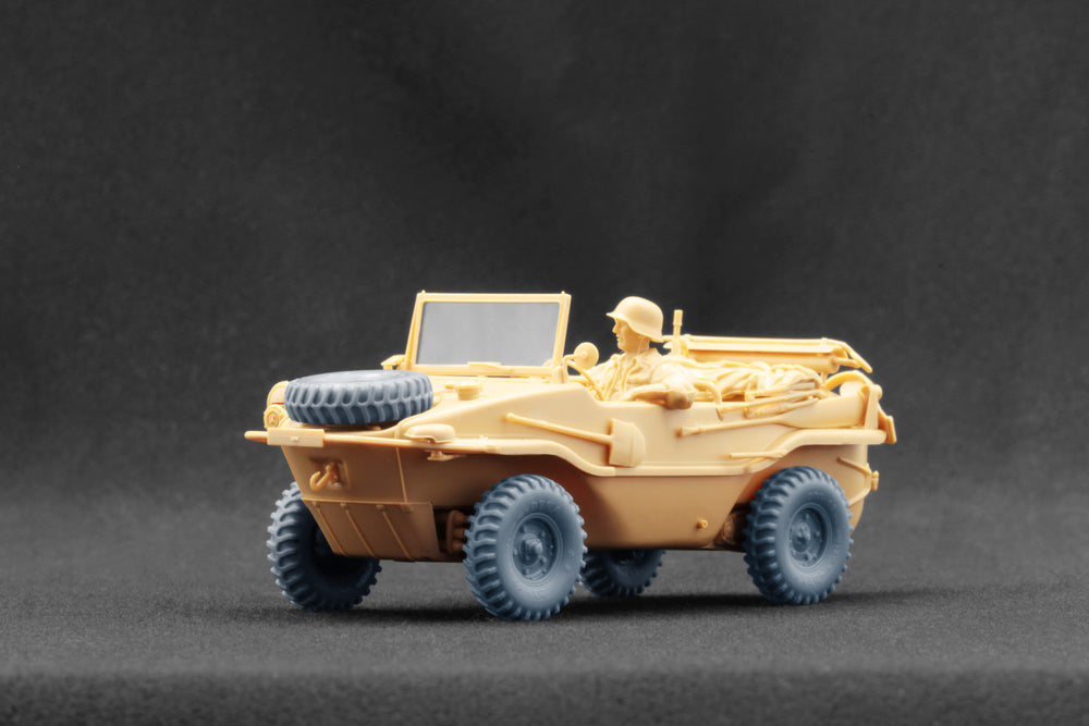 ScaleX Schwimmwagen Deka Ordinary Wheel Set 1:35 Model Kits WW-35017