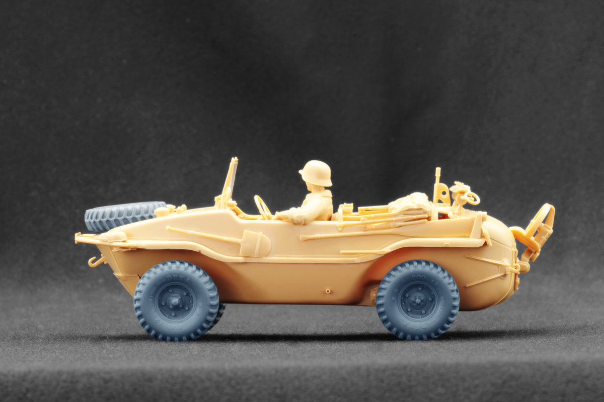 ScaleX Schwimmwagen Deka Ordinary Wheel Set 1:35 Model Kits WW-35017