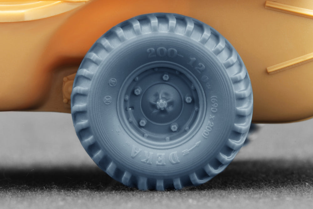 ScaleX Schwimmwagen Deka Ordinary Wheel Set 1:35 Model Kits WW-35017