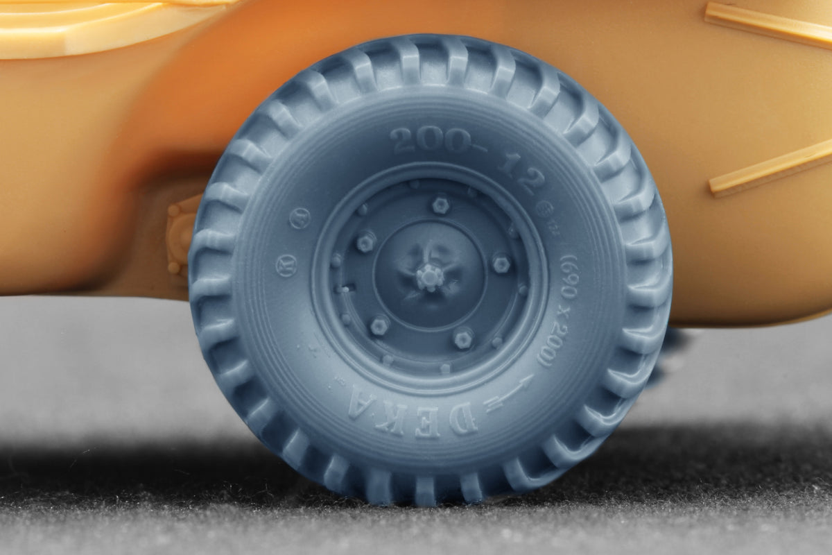 ScaleX Schwimmwagen Deka Ordinary Wheel Set 1:35 Model Kits WW-35017