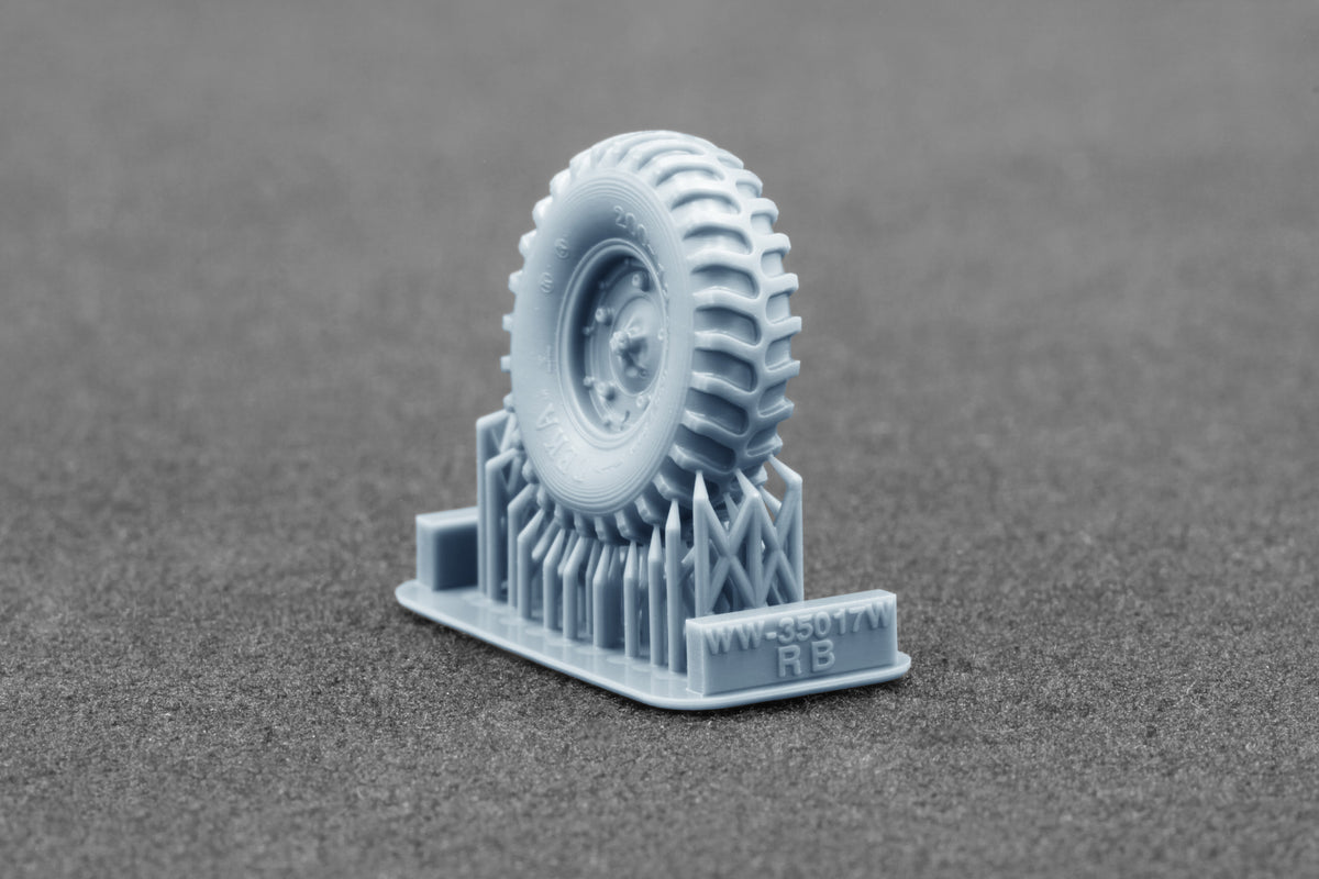 ScaleX Schwimmwagen Deka Weighted Wheel Set 1:35 Model Kits WW-35017W