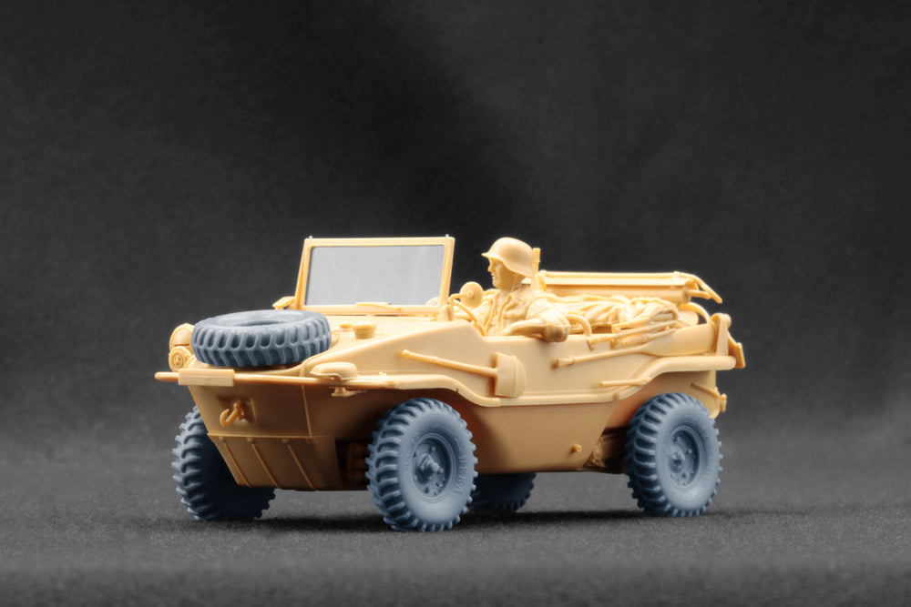 ScaleX Schwimmwagen Deka Weighted Wheel Set 1:35 Model Kits WW-35017W