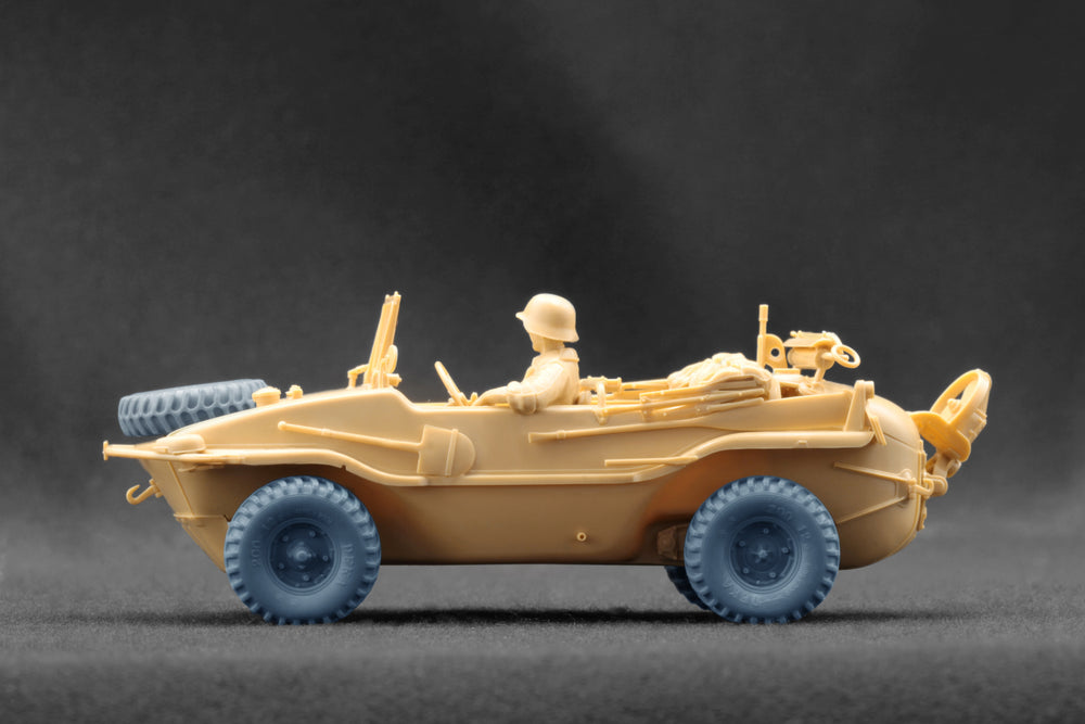ScaleX Schwimmwagen Deka Weighted Wheel Set 1:35 Model Kits WW-35017W