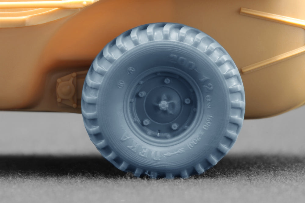 ScaleX Schwimmwagen Deka Weighted Wheel Set 1:35 Model Kits WW-35017W