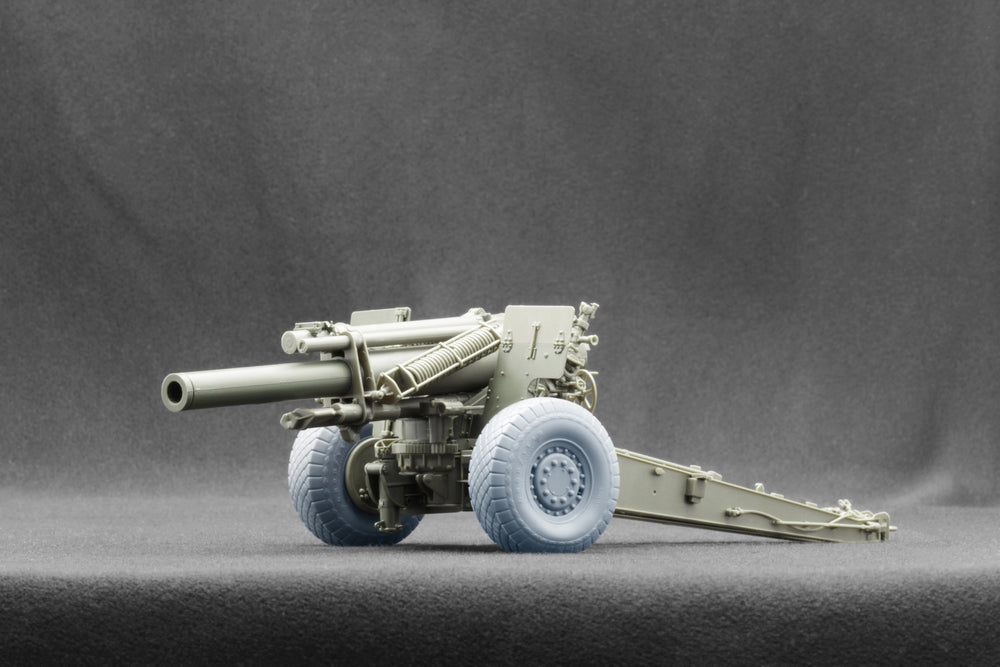 ScaleX M1/M114 Early WW2 Ordinary & Weighted Wheel Set 1:35 Model Kit WW-35018C