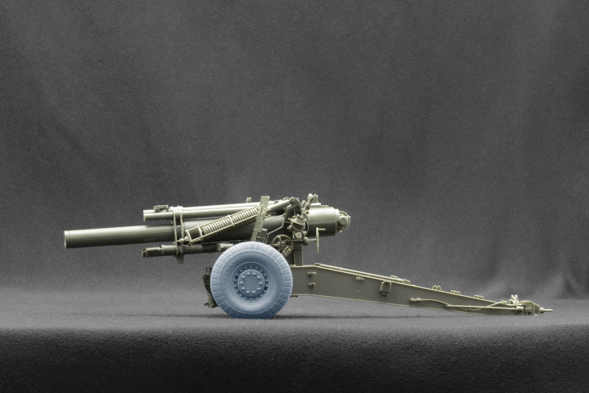 ScaleX M1/M114 Early WW2 Ordinary & Weighted Wheel Set 1:35 Model Kit WW-35018C