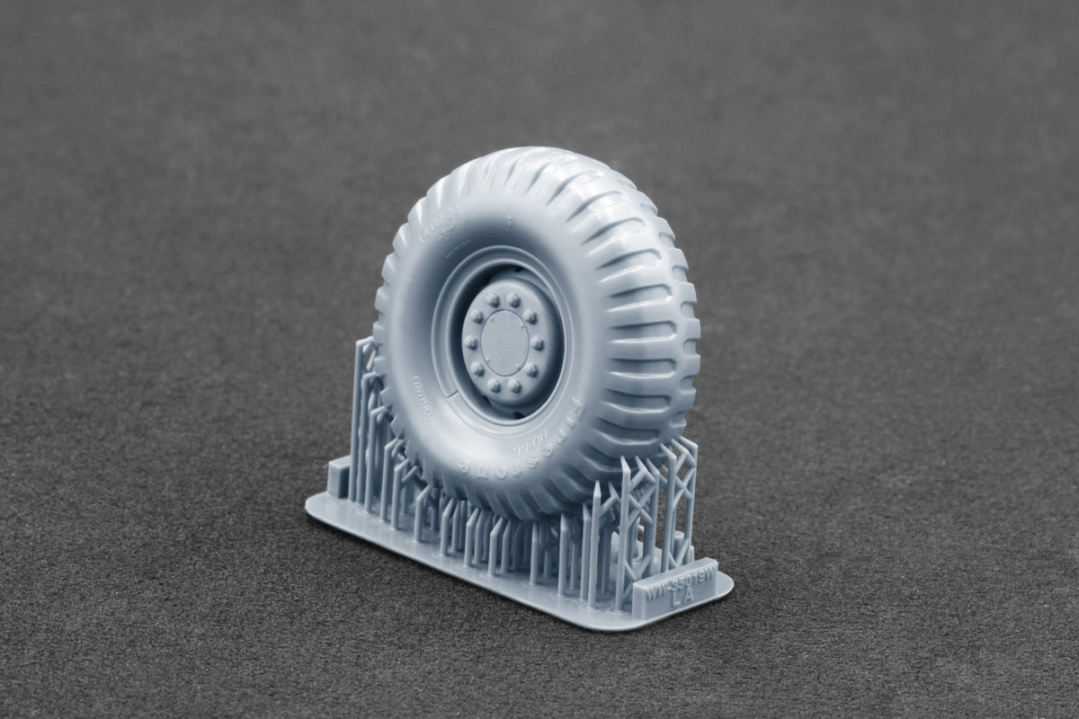 ScaleX M1/M114 Late Cold War Ordinary& Weighted WheelSet 1:35 ModelKit WW-35019C