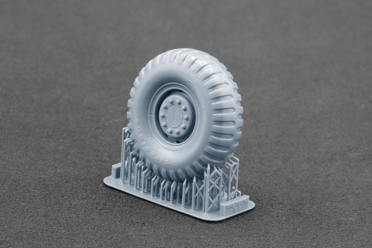 ScaleX M1/M114 Late Cold War Ordinary& Weighted WheelSet 1:35 ModelKit WW-35019C