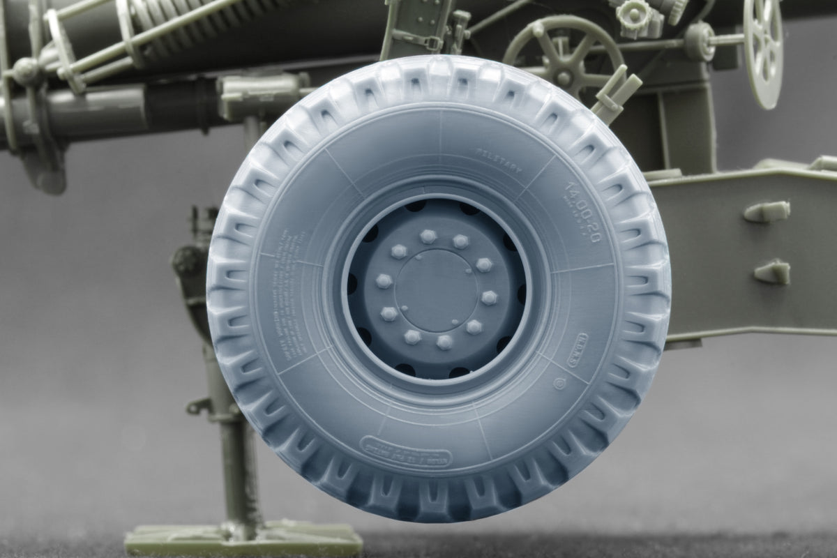 ScaleX M1/M114 Modern Ordinary and Weighted Wheel Set 1:35 Model Kits WW-35020C