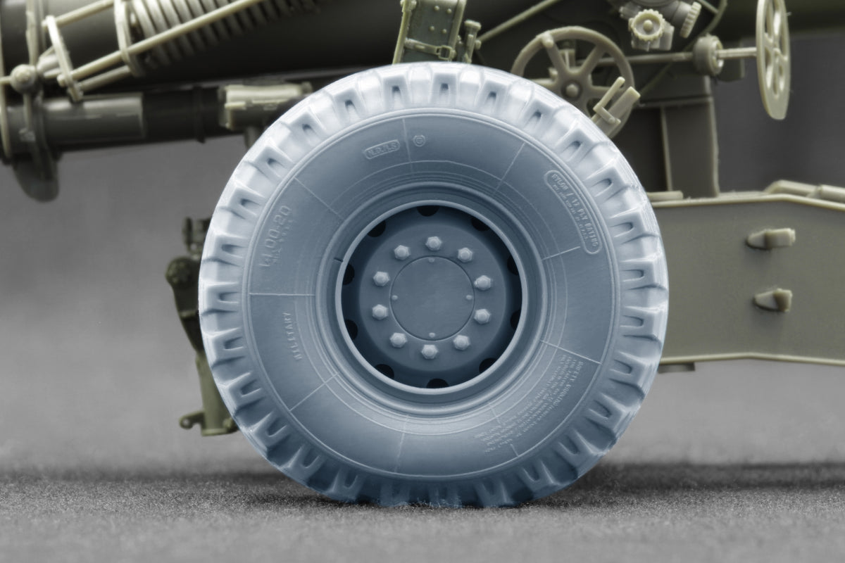 ScaleX M1/M114 Modern Ordinary and Weighted Wheel Set 1:35 Model Kits WW-35020C