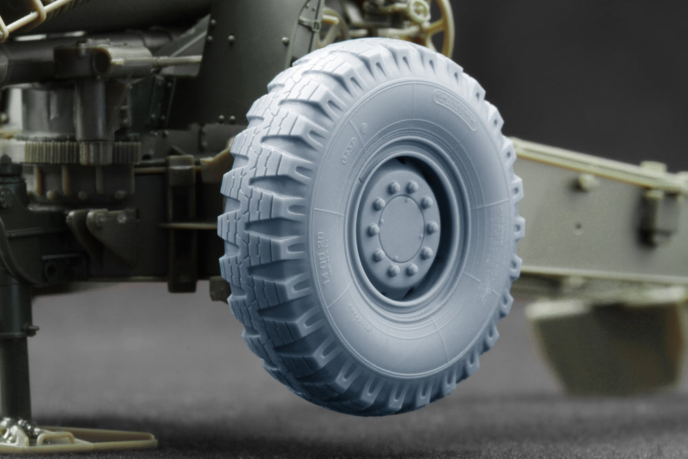 ScaleX M1/M114 Modern Ordinary and Weighted Wheel Set 1:35 Model Kits WW-35020C