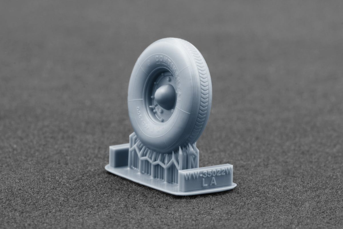 ScaleX Kubelwagen type 82 Balon 1 Weighted Wheel Set 1:35 Model Kits WW-35022W