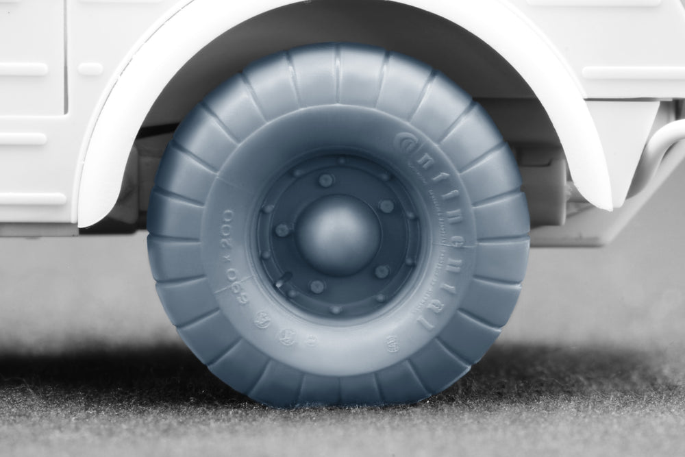 ScaleX Kubelwagen type 82 Balon 2 Weighted Wheel Set 1:35 Model Kits WW-35023W