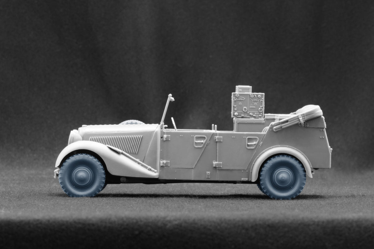 ScaleX Kfz.1 Type-170 VK Geländereifen Weighted WheelSet 1:35 ModelKit WW-35026W