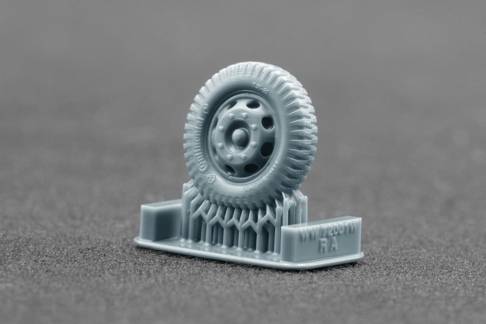 ScaleX Blitz Late v1 Ordinary Wheel Set for Academy, Italeri 1:72 Model Kits