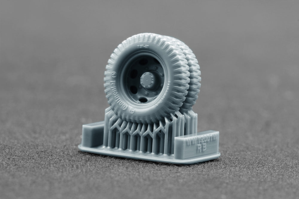 ScaleX Blitz Late v1 Ordinary Wheel Set for Academy, Italeri 1:72 Model Kits