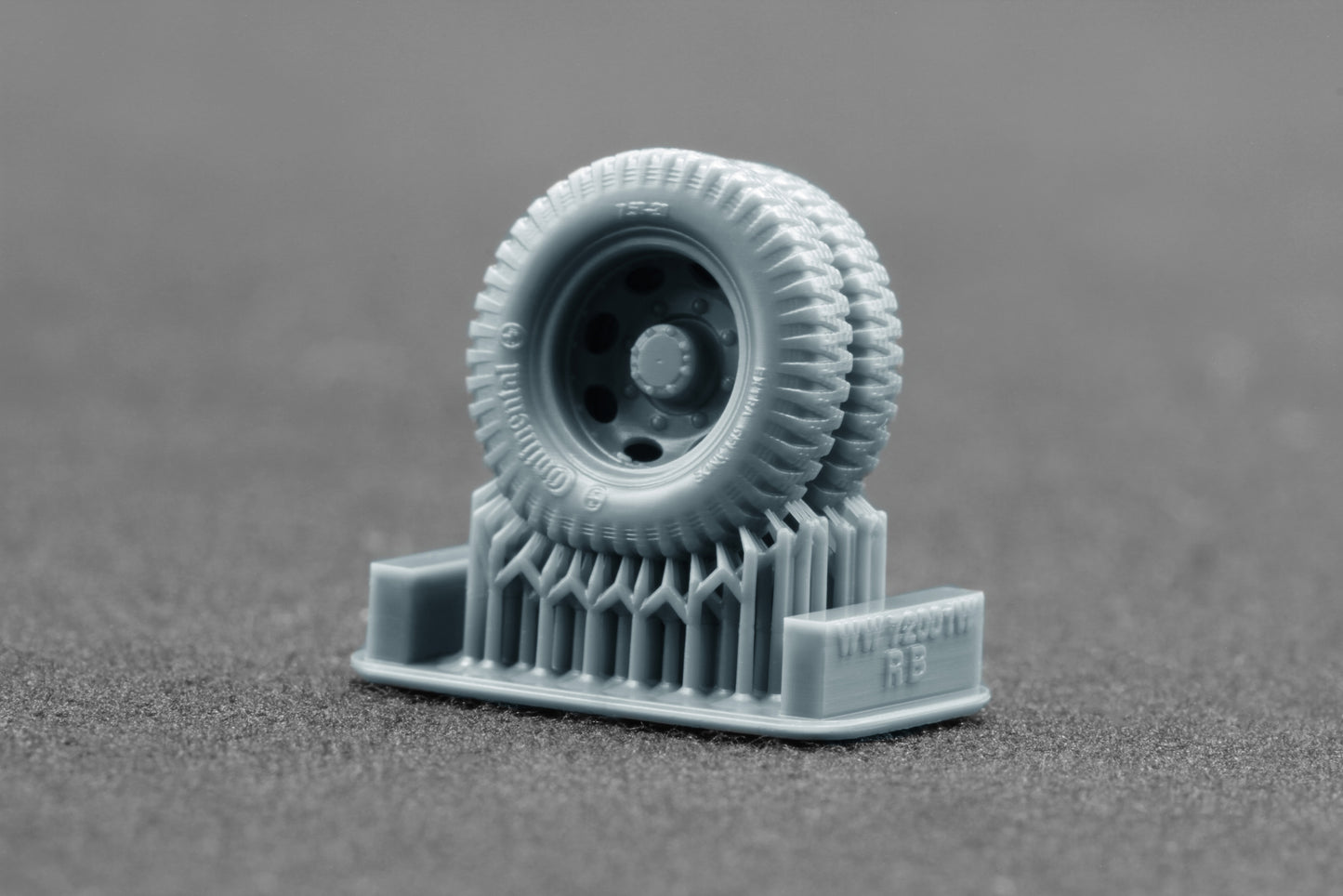 ScaleX Blitz Late v1 Weighted Wheel Set for Academy, Italeri 1:72 Model Kits