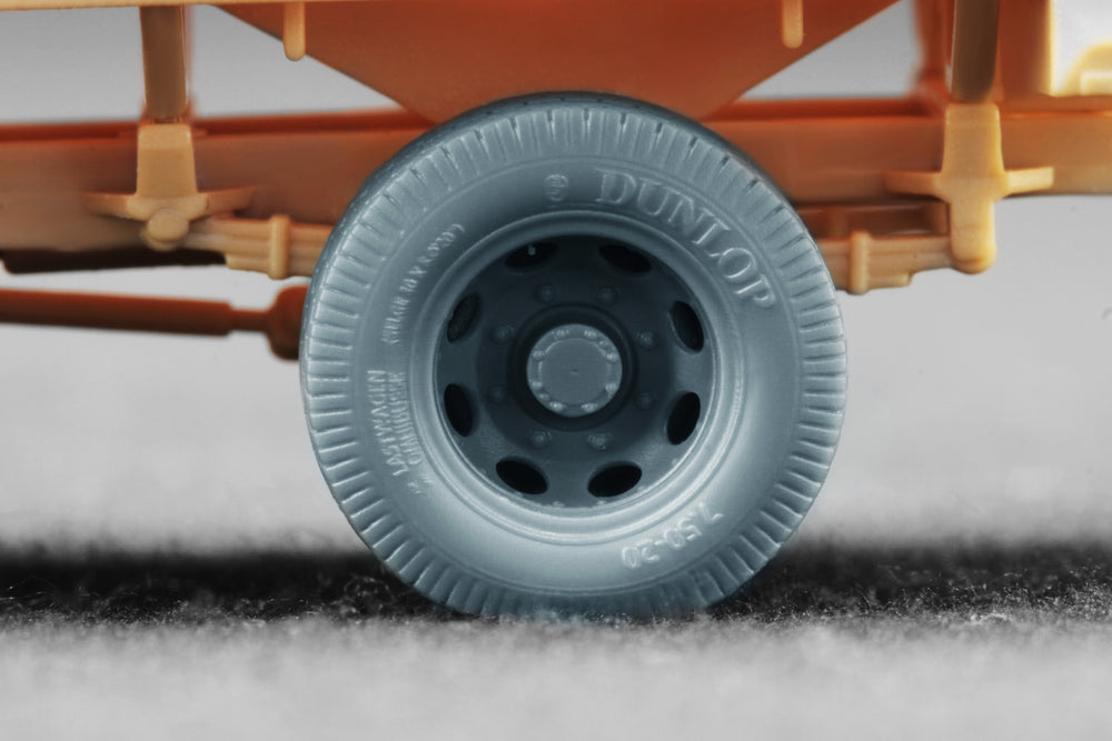 ScaleX Blitz Late v2 Ordinary Wheel Set for Academy, Italeri 1:72 Model Kits