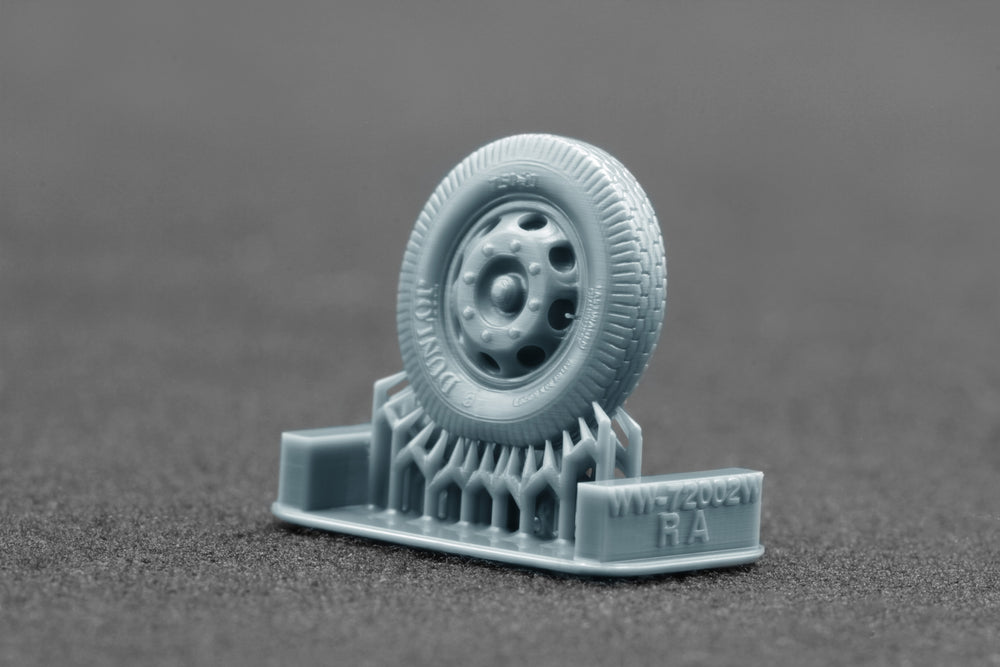 ScaleX Blitz Late v2 Ordinary Wheel Set for Academy, Italeri 1:72 Model Kits