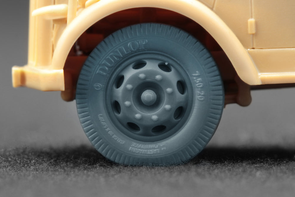 ScaleX Blitz Late v2 Ordinary Wheel Set for Academy, Italeri 1:72 Model Kits