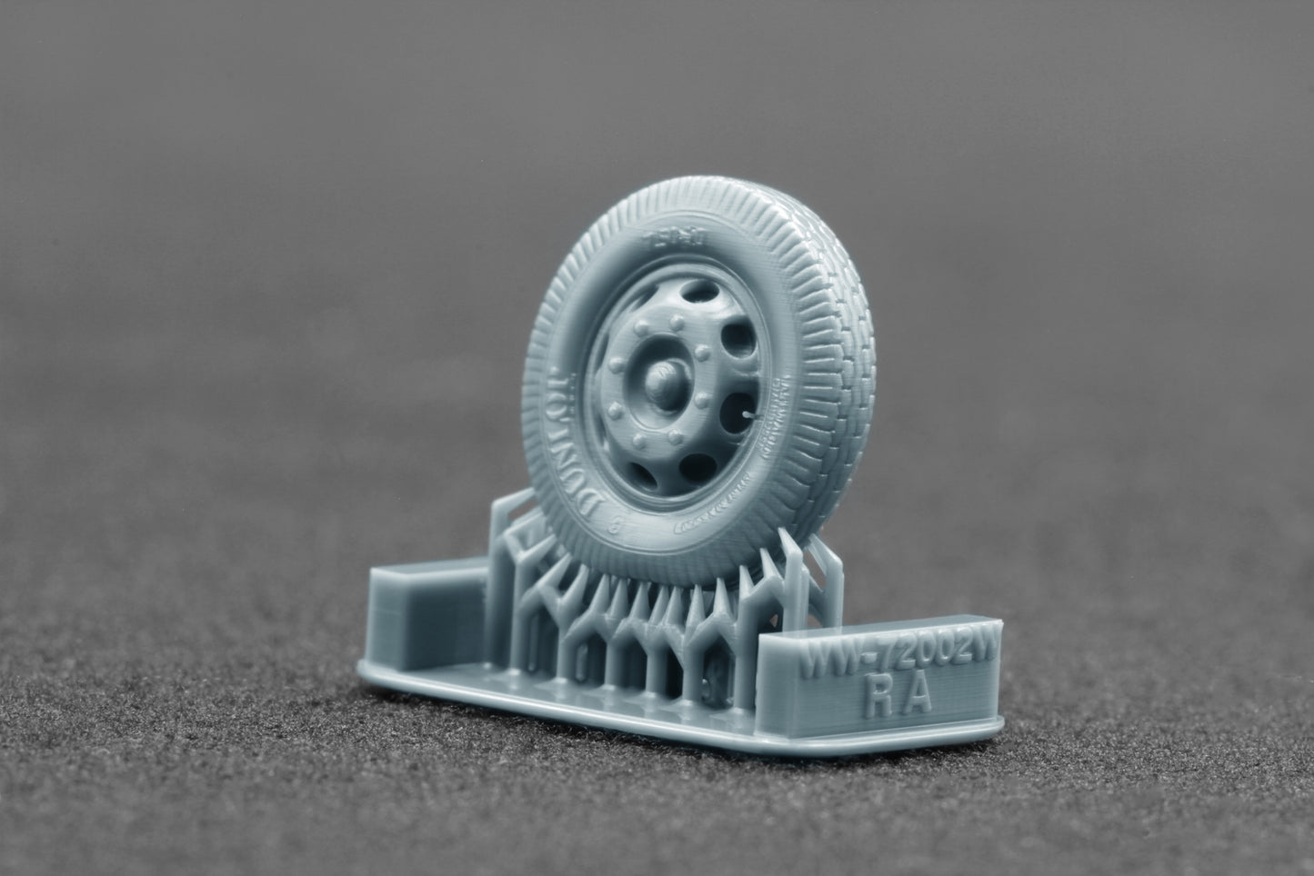 ScaleX Blitz Late v2 Weighted Wheel Set for Academy, Italeri 1:72 Model Kits