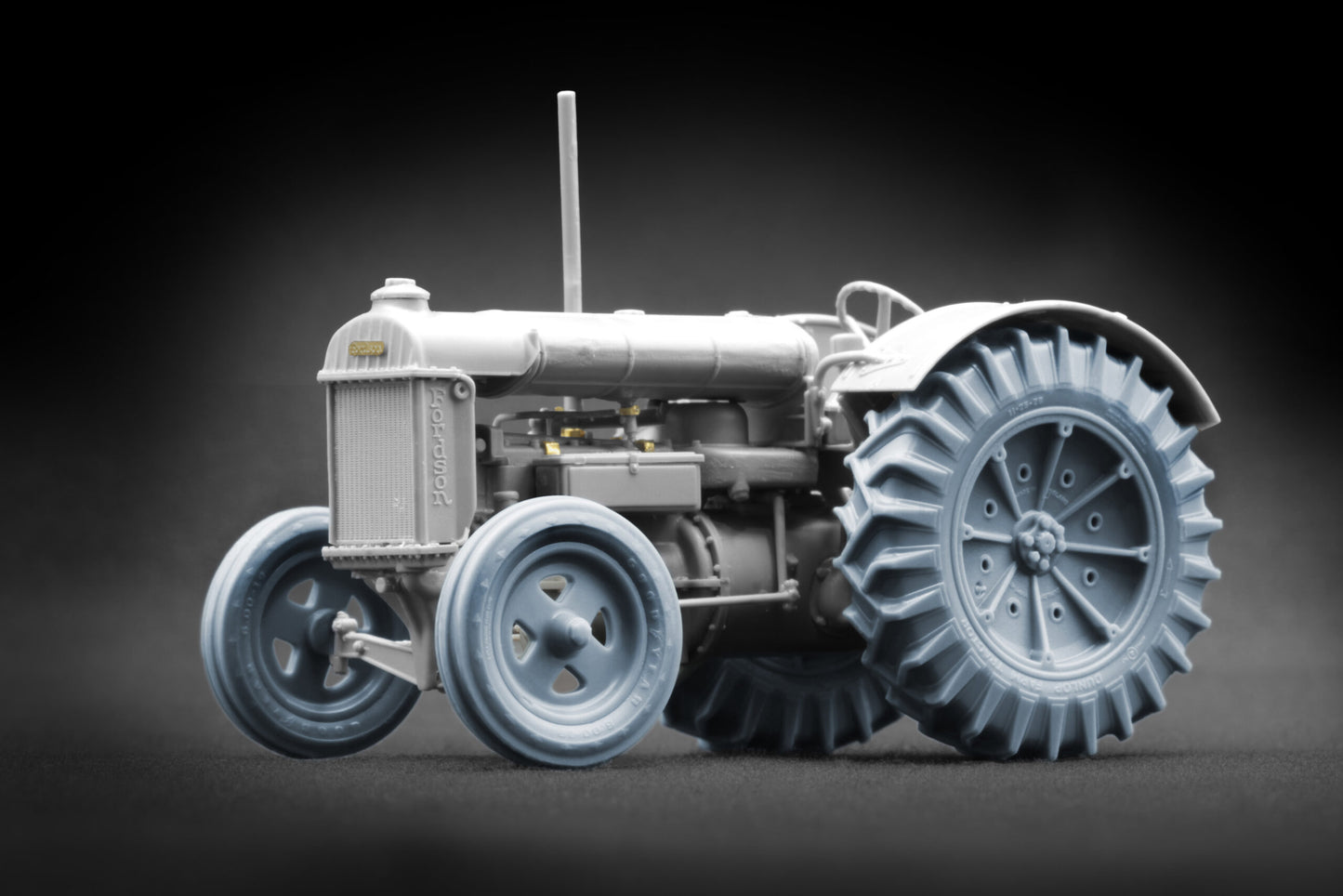 ScaleX Fordson N Tractor v1 Ordinary Wheel Set For Miniart 1:35 Model Kits