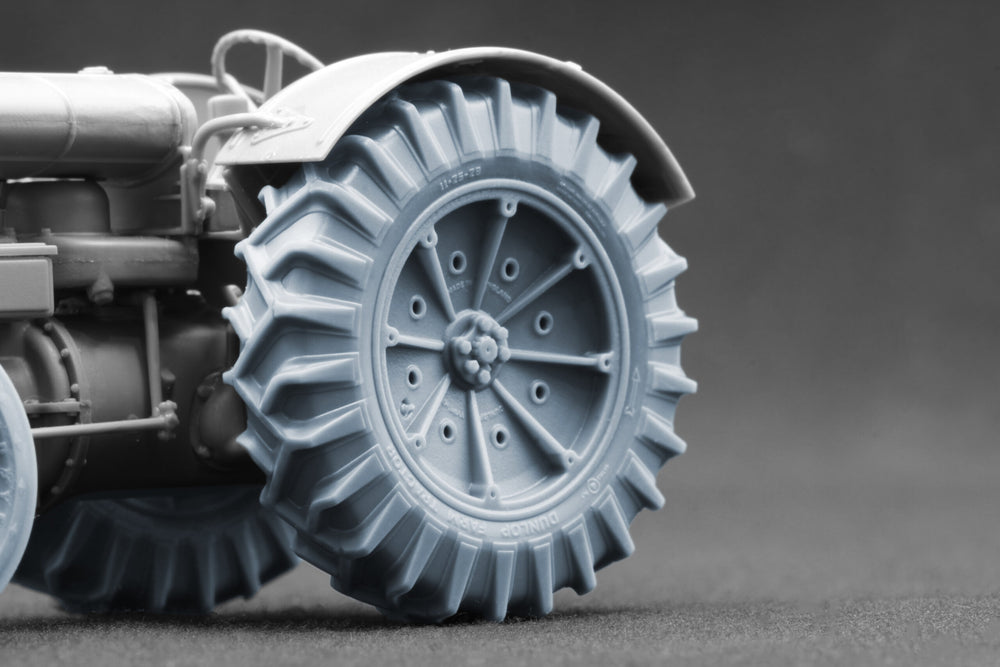 ScaleX Fordson N Tractor v1 Ordinary Wheel Set For Miniart 1:35 Model Kits