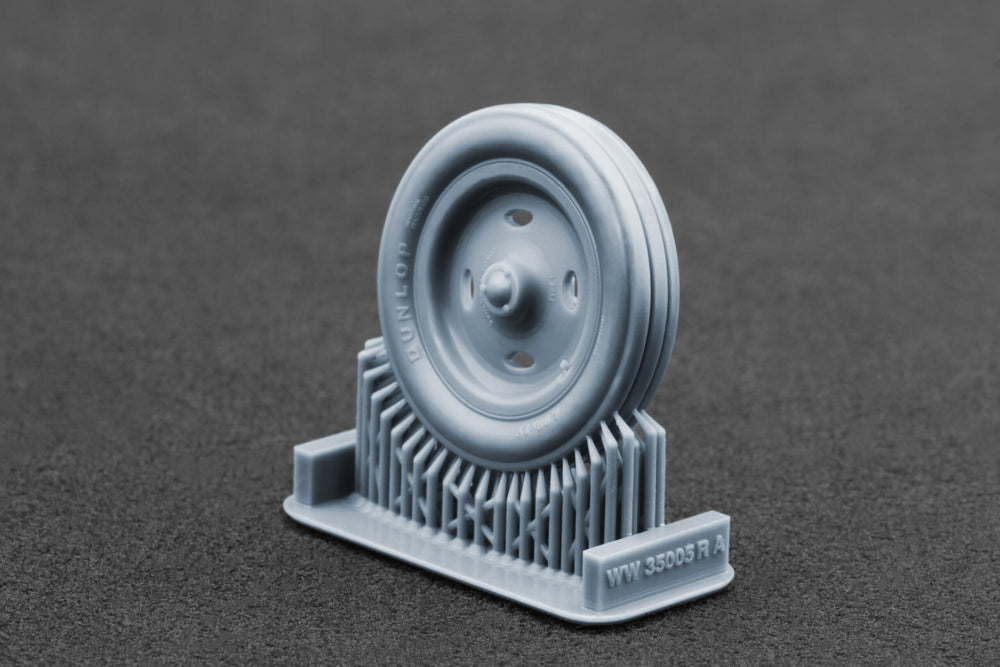 ScaleX Fordson N Tractor v2 Ordinary Wheel Set For Miniart 1:35 Model Kits