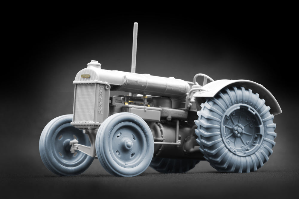 ScaleX Fordson N Tractor v2 Ordinary Wheel Set For Miniart 1:35 Model Kits