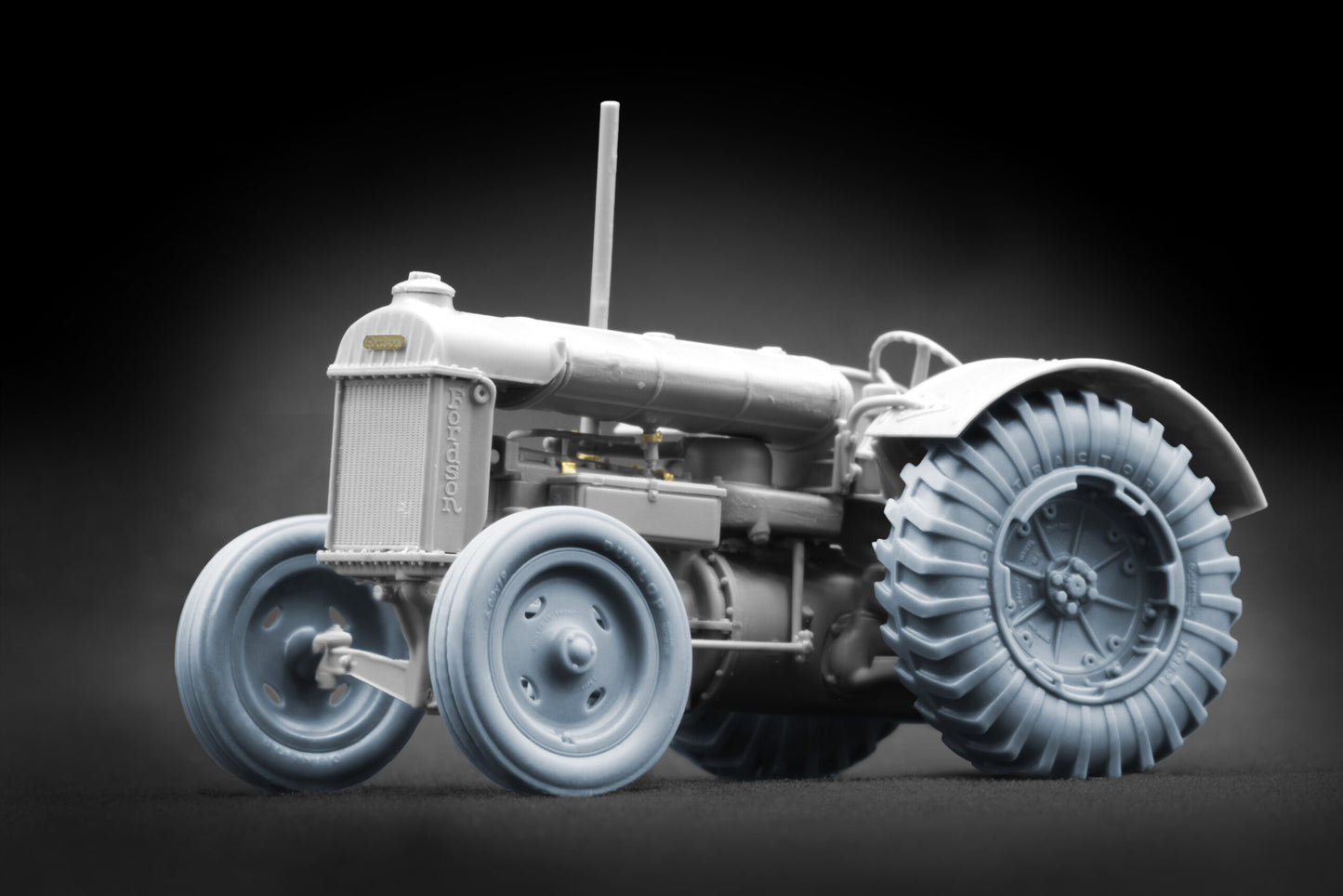 ScaleX Fordson N Tractor v2 Ordinary Wheel Set For Miniart 1:35 Model Kits