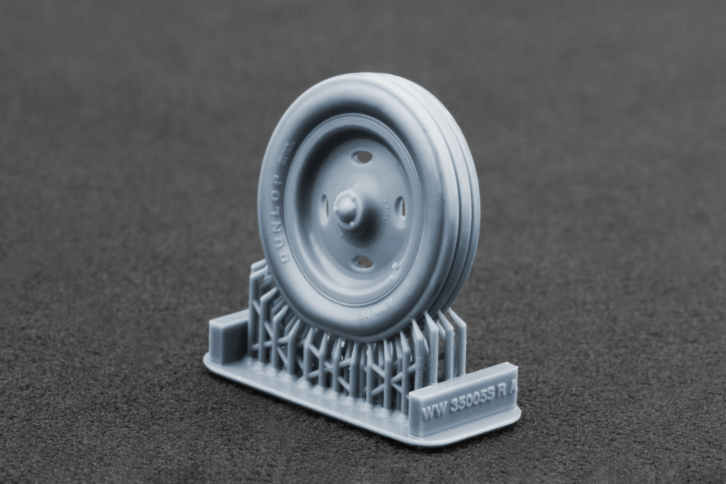 ScaleX Fordson N Tractor v2 Weighted Wheel Set For Miniart 1:35 Model Kits