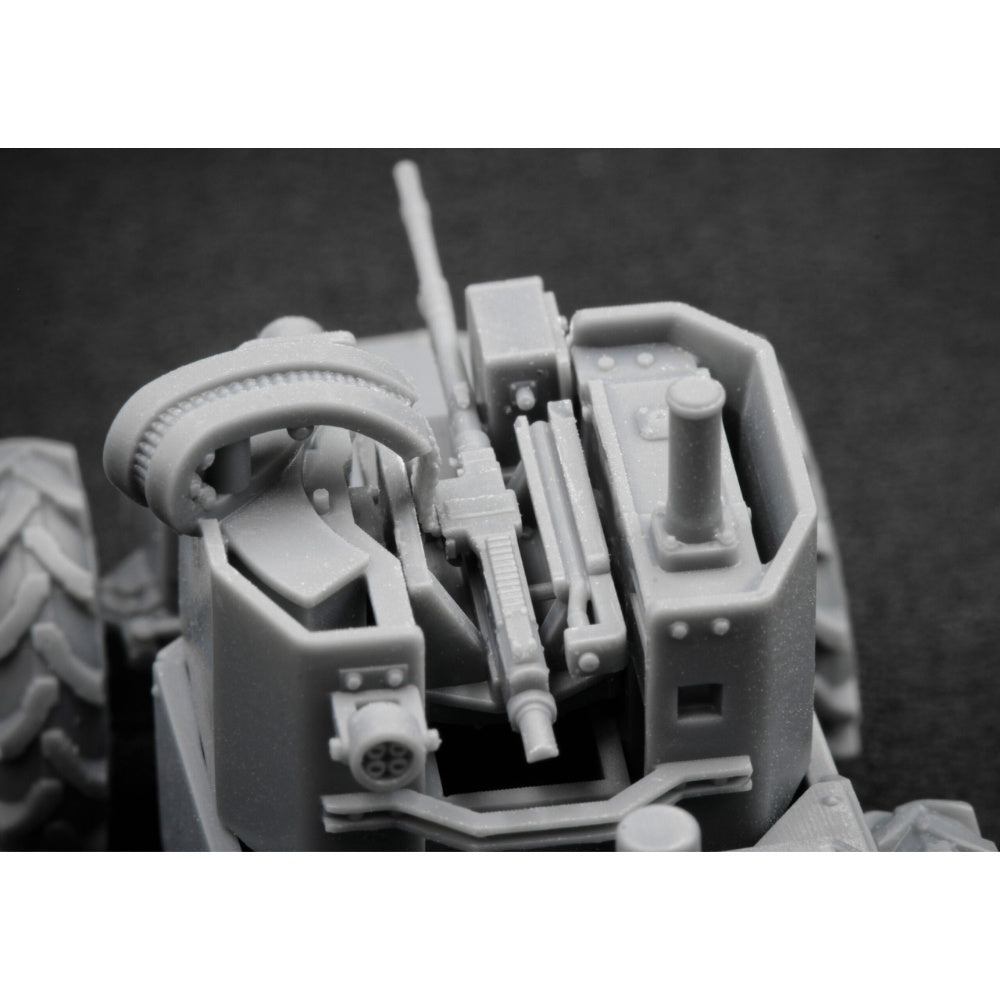ScaleX UGV "LIUT" MAG with FN MAG Machine Gun 1:35 3D Printed Model Kit
