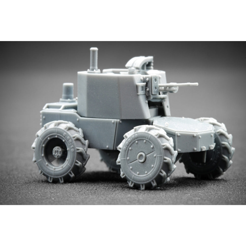ScaleX UGV "LIUT" MAG with FN MAG Machine Gun 1:35 3D Printed Model Kit