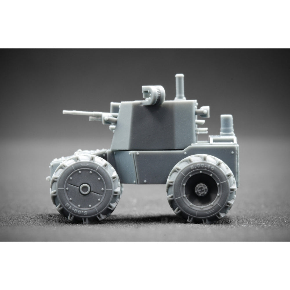 ScaleX UGV "LIUT" MAG with FN MAG Machine Gun 1:35 3D Printed Model Kit