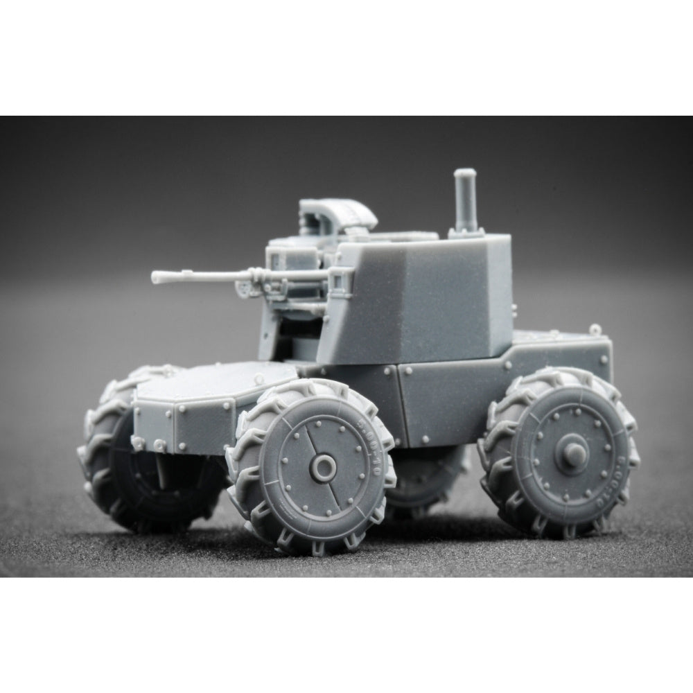 ScaleX UGV "LIUT" PKT with FN MAG Machine Gun 1:35 3D Printed Model Kit