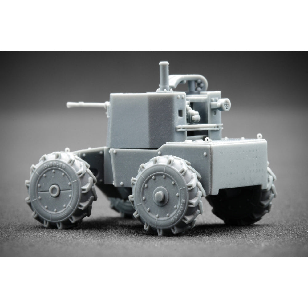 ScaleX UGV "LIUT" PKT with FN MAG Machine Gun 1:35 3D Printed Model Kit