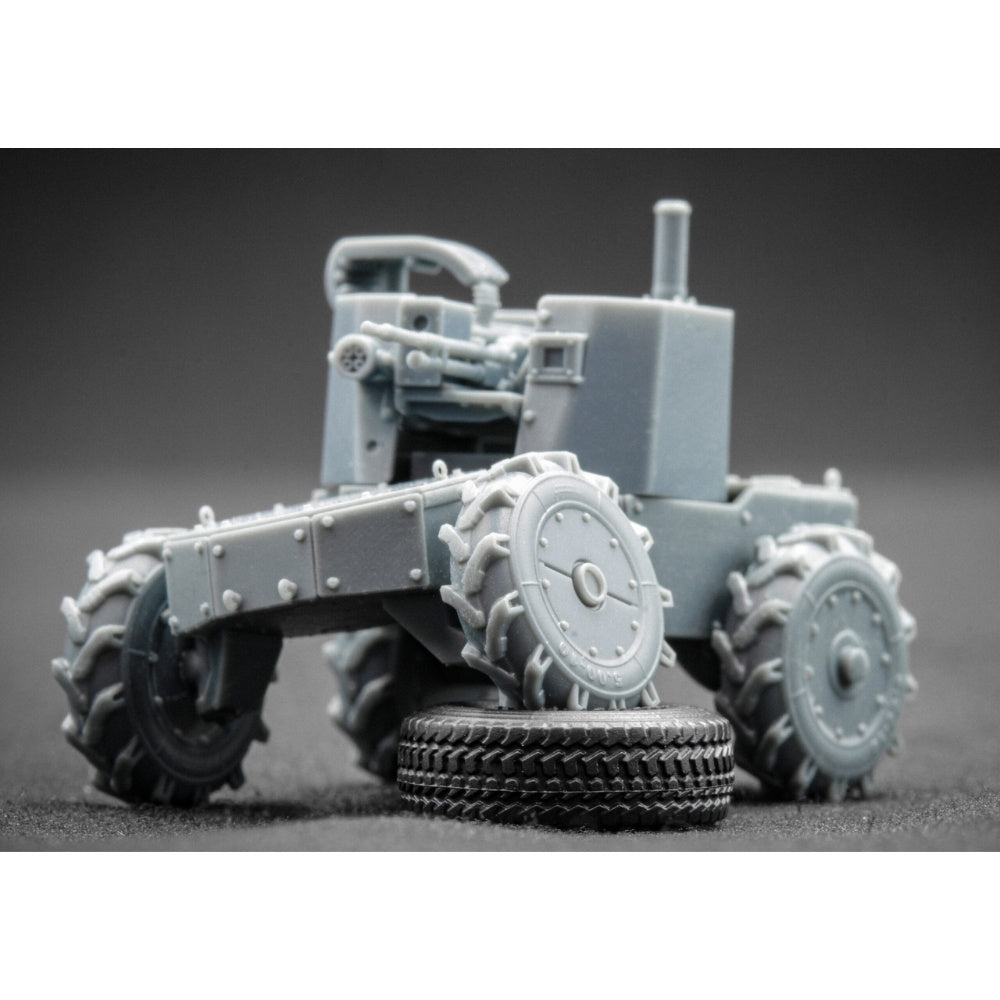 ScaleX UGV "LIUT" PKT with FN MAG Machine Gun 1:35 3D Printed Model Kit