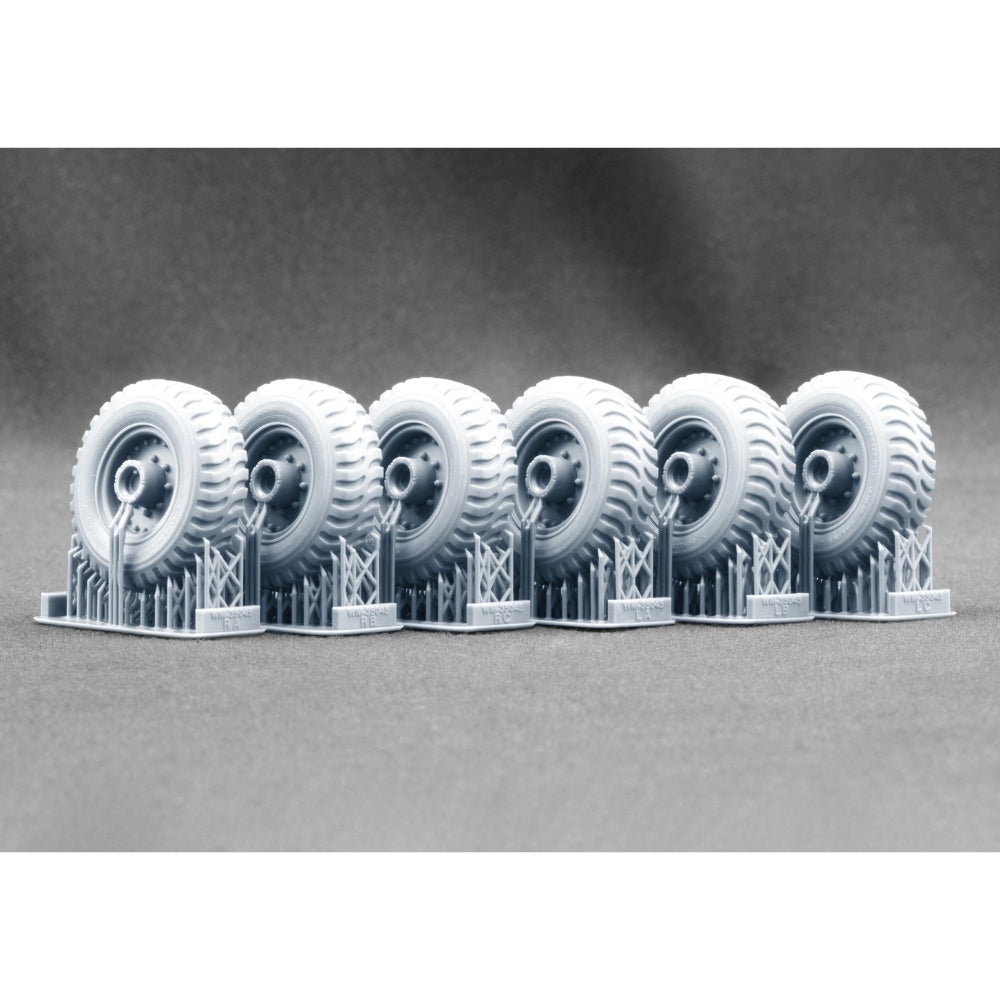 ScaleX Alvis Saracen FV-603 Trak Grip Ordinary Wheel Set For Airfix Model Kits