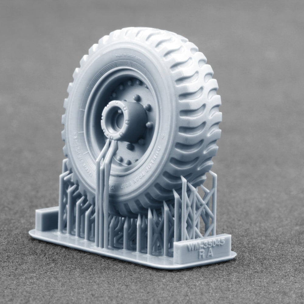 ScaleX Alvis Saracen FV-603 Trak Grip Ordinary Wheel Set For Airfix Model Kits